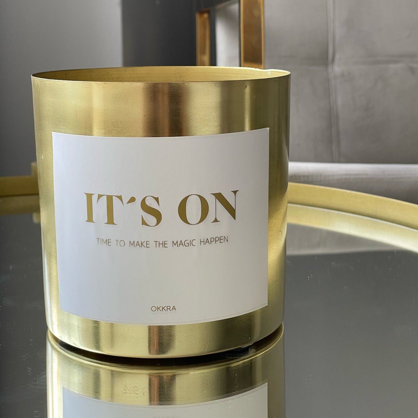 IT´S ON CANDLE